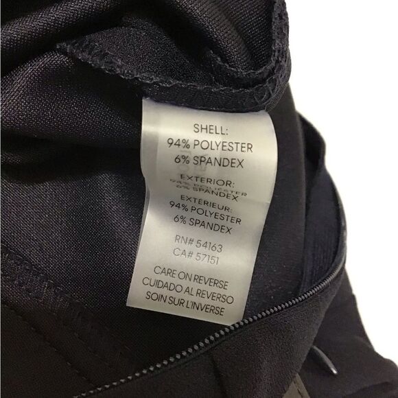 Calvin Klein Sleeveless Crew Neck Belted Scuba Crepe Crop Jumpsuit Size 2 - Picture 6 of 13